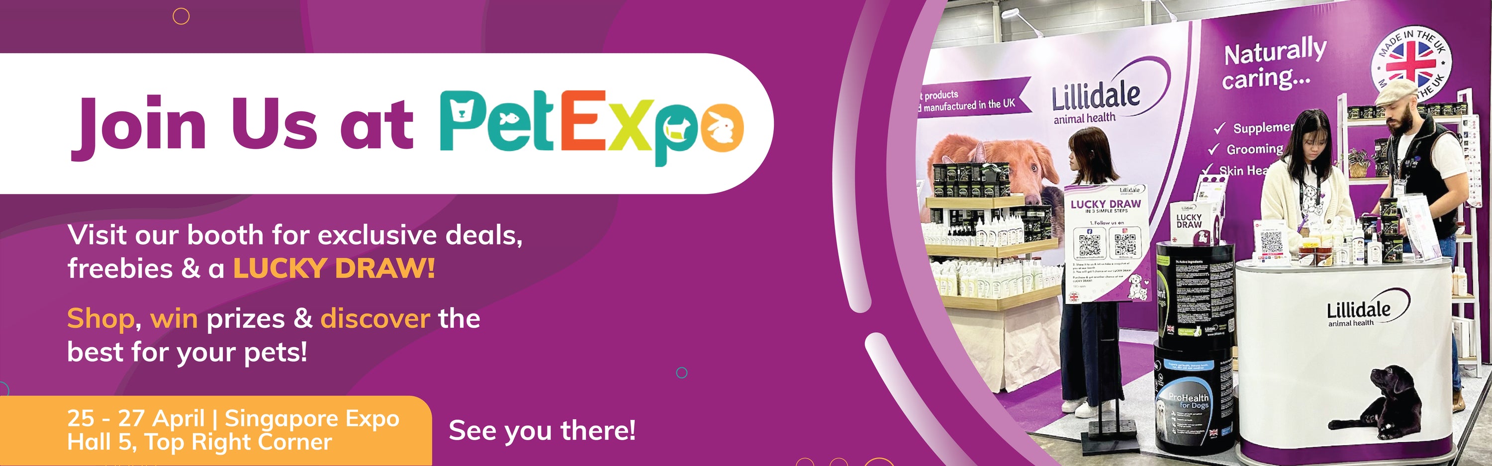 Lillidale at Singapore PetExpo 2025